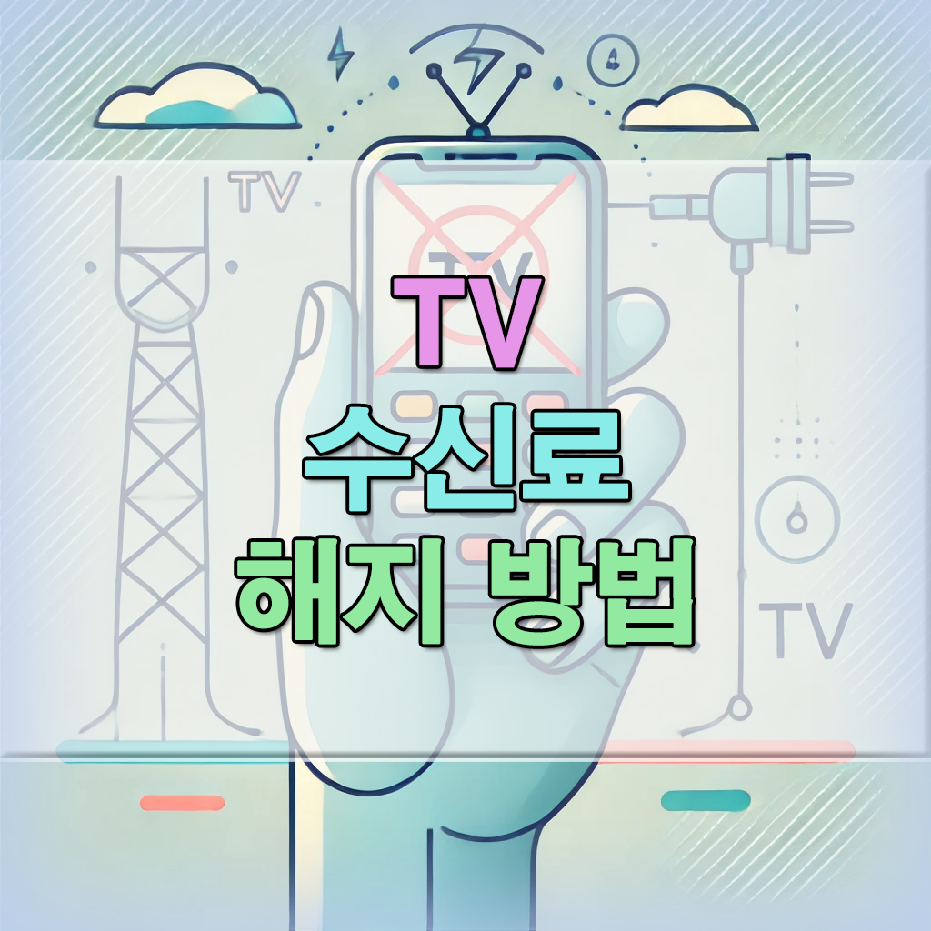 tv-수신료-해지방법